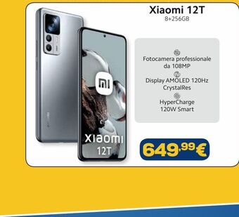 Euronics Xiaomi 12t offerta