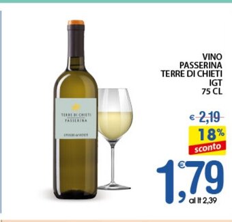 Vino Passerina Terre Di Chieti IGT 75 cl