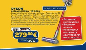Scopa elettrica dyson - v8 extra