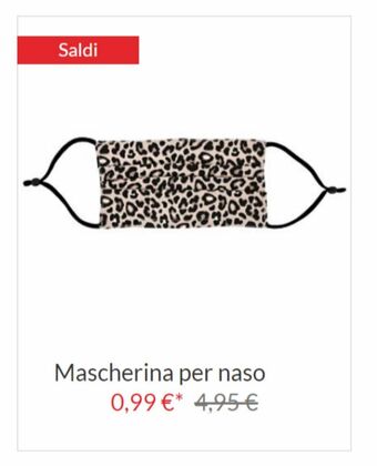 Mascherine per naso