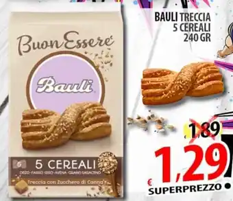 Il Genio Supermercato Bauli Treccia 5 Cereali 240 gr offerta