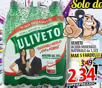 Uliveto Acqua Minerale Naturale 6x 1,5lt