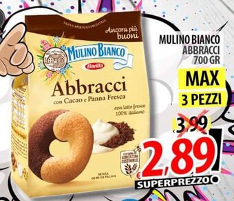 Mulino Bianco Abbracci 700 gr