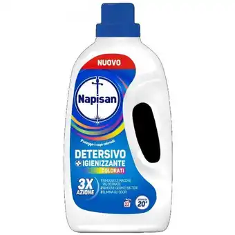 La Saponeria Napisan lavatr.liq.deters.igienizzante colorati 23lav.1150ml offerta