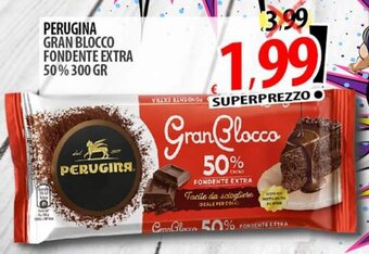 Il Genio Supermercato Perugina Gran Blocco Fondente Extra 50% 300 gr offerta