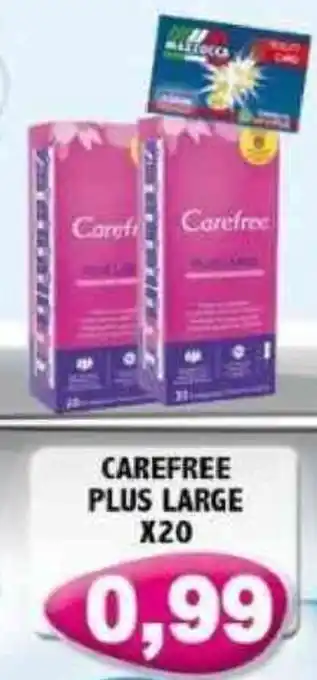 Carefree Plus Large x20