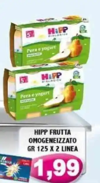 Hipp Frutta Omogeneizzato gr 125 x 2 Linea