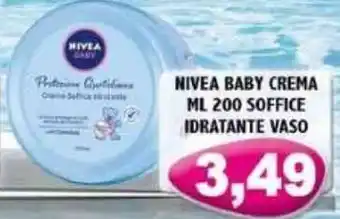 Mazzocca Nivea Baby Crema ml 200 Soffice Idratante Vaso offerta