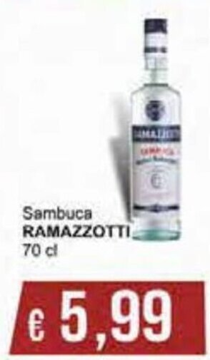 Ramazzotti Sambuca 70 cl