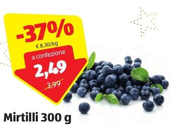ALDI Mirtilli 300 g offerta