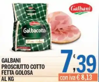 Galbani Prosciutto Cotto Fetta Golosa