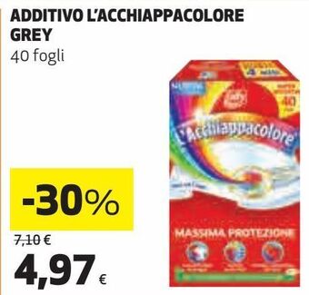 Ipercoop Additivo l'acchiappacolore grey offerta