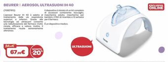 Bimbo Store Aspiratore nasale beurer offerta