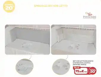 Bimbo Store Set letto offerta