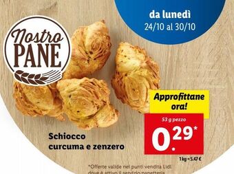 Schiocco curcuma e zenzero