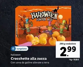 Lidl Crocchette alla zucca offerta