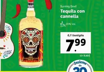 Tequila con cannella