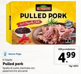 Lidl Pulled pork offerta