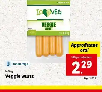 Lidl Veggie wurstel offerta