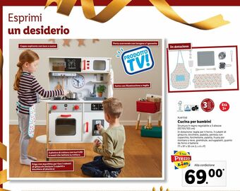 Lidl Cucina per bambini offerta