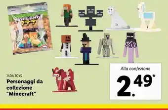 Lidl Personaggi da collezione 'minecraft' offerta
