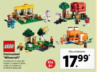 Lidl Costruzioni 'minecraft' offerta