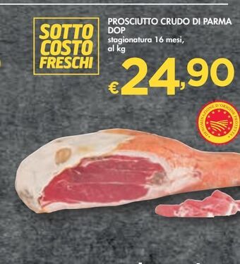 Bennet Prosciutto crudo di parma dop stagionatura 16 mesi offerta