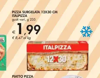 Bennet Pizza surgelata 12 x 30 italpizza offerta
