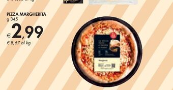 Bennet Pizza margherita g 345 offerta