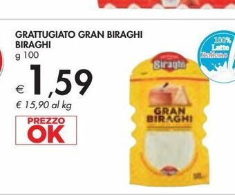 Bennet Grattugiato gran biraghi biraghi g 100 offerta