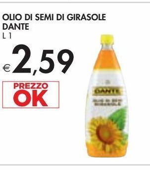Bennet Olio di semi di girasole dante l 1 offerta