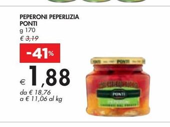 Bennet Peperoni peperlizia ponti g 170 offerta