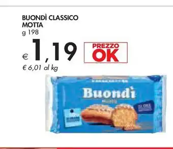 Bennet Buondi classico motta g 198 offerta