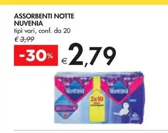 Bennet Assorbenti notte nuvenia offerta