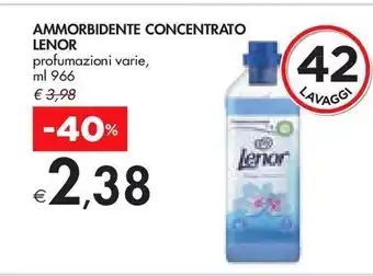 Bennet Ammorbidente concentrato lenor ml 966 offerta