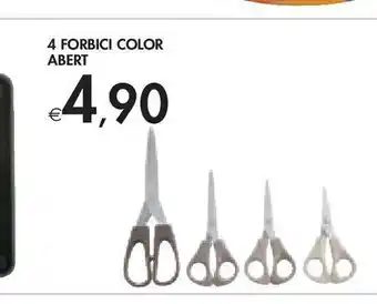 Bennet 4 forbici color abert offerta