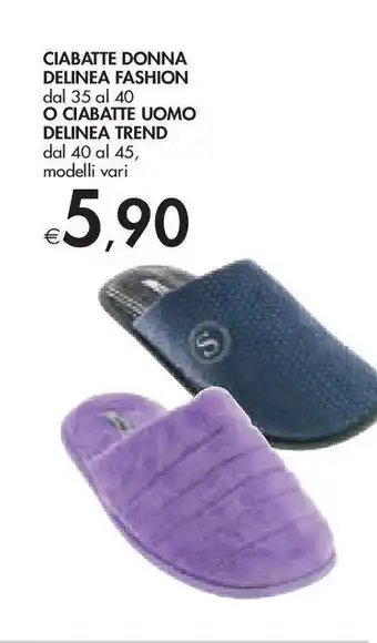 Bennet Ciabatte donna delinea fashion o ciabatte uomo delinea trend offerta