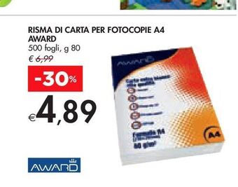 Bennet Risma di carta per fotocopie a4 award offerta