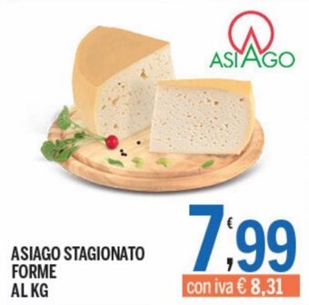 Asiago Stagionato Forme
