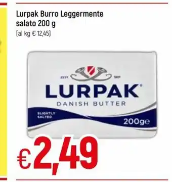 IperFamila Lurpak Burro Leggermente salato 200 g offerta