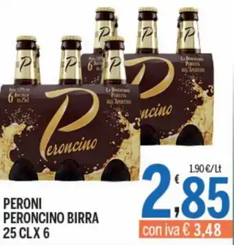 Peroni Peroncino Birra 25 cl x 6