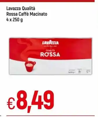 IperFamila Lavazza Qualità Rossa Caffè Macinato 4 x 250 g offerta