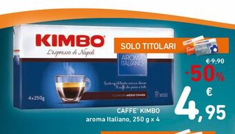 Spazio Conad Caffè kimbo offerta