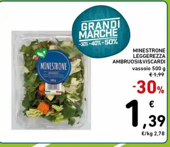 Spazio Conad Minestrone leggerezza ambruosi & viscardi offerta
