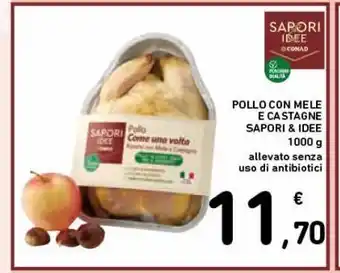 Spazio Conad Pollo con mele e castagne sapori & idee offerta