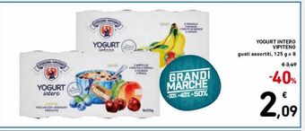 Spazio Conad Yogurt intero vipiteno offerta