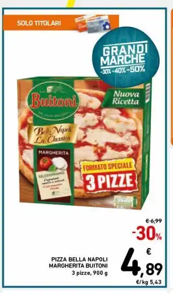Spazio Conad Pizza bella napoli margherita buitoni offerta