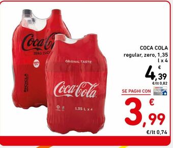 Spazio Conad Coca-cola offerta