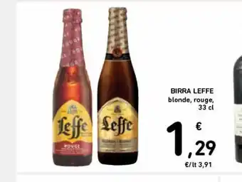 Spazio Conad Birra leffe offerta
