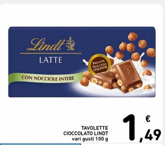 Spazio Conad Tavolette cioccolato lindt offerta